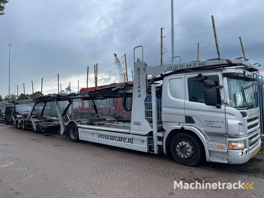 Scania - 2006 - P380 Autotransporter Groenewold EcoTrans 9 PKW - LKW