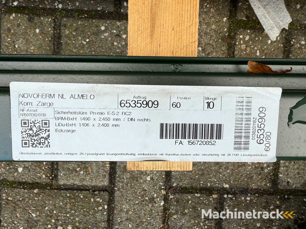 Novoferm-Premio ES2 RC2 - Fire Retardant Door