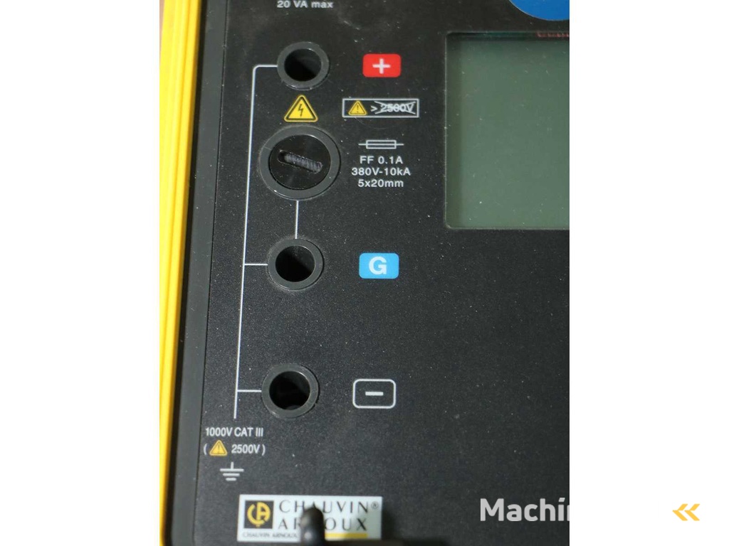 CHAUVIN ARNOUX – C.A 6505 – Megometer