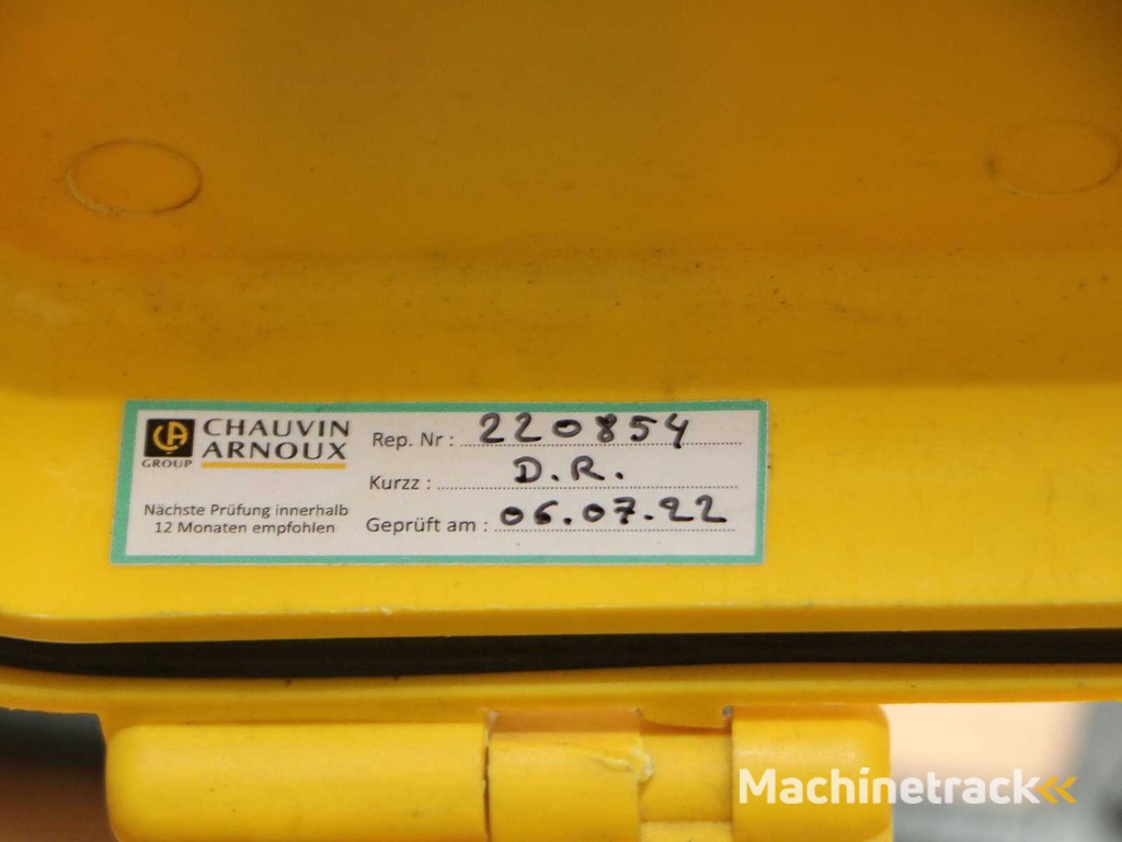 CHAUVIN ARNOUX – C.A 6505 – Megometer