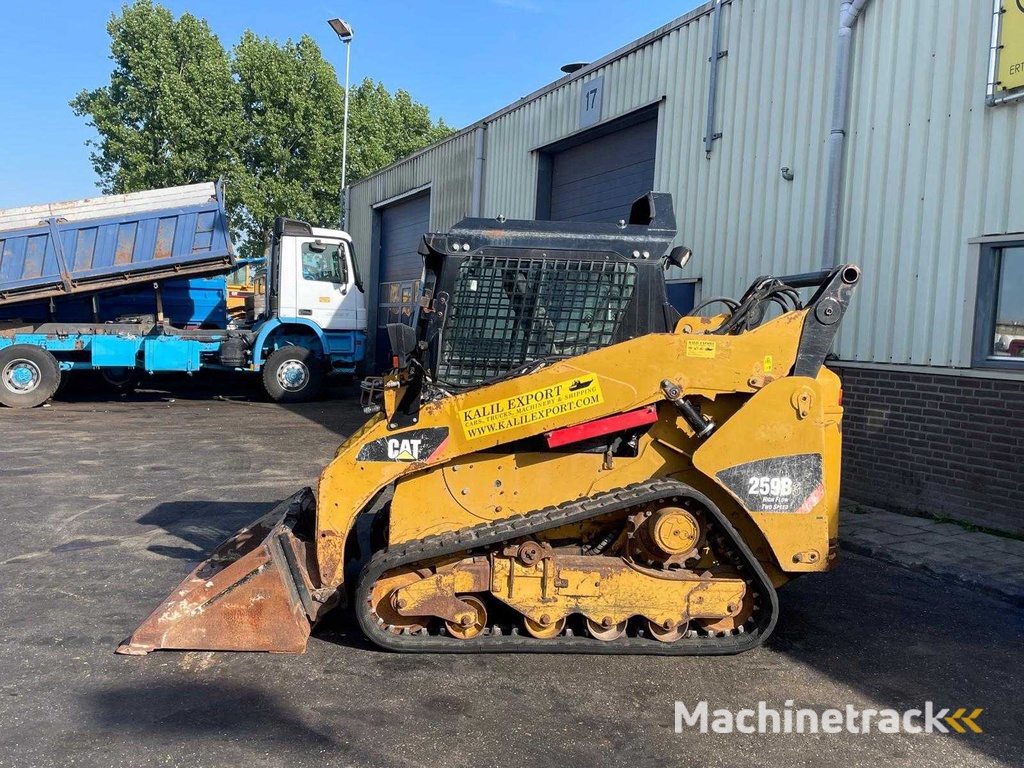 Caterpillar - 2012 - 259B3 Skid Steer Airco Cab CE Doc available Hyd Aux - Overige grondverzetapparatuur