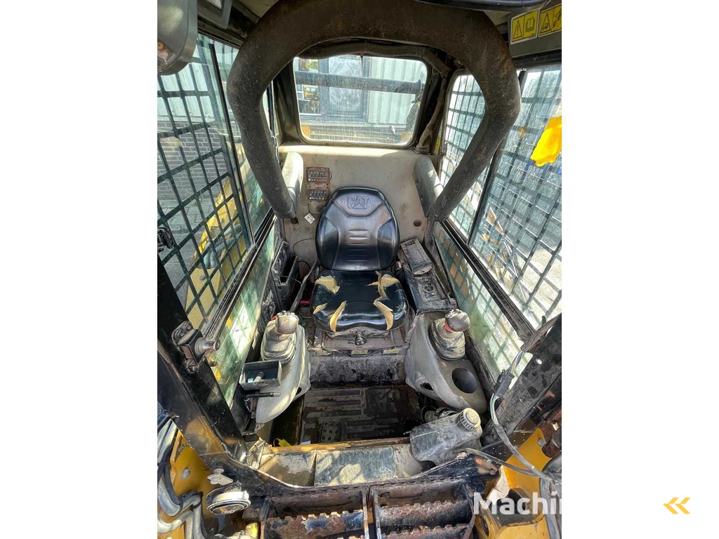 Caterpillar - 2012 - 259B3 Skid Steer Airco Cab CE Doc available Hyd Aux - Overige grondverzetapparatuur