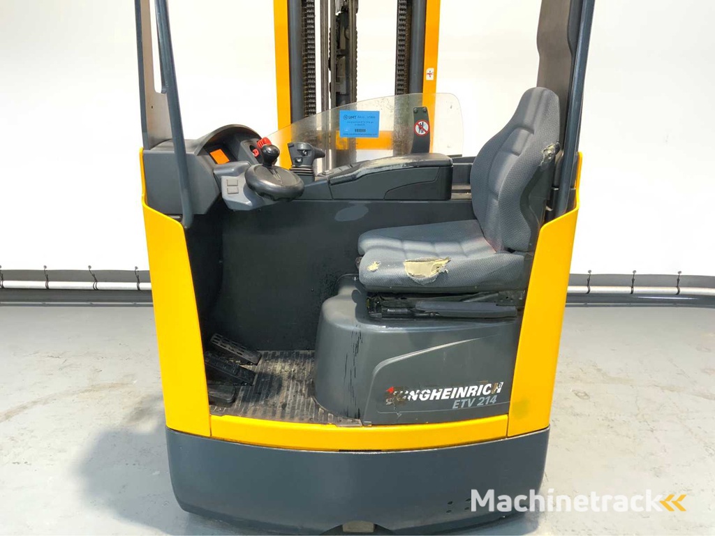 Jungheinrich ETV 214 - 7.7M Triplex, Free-Lift, Side-Shift - Reach truck