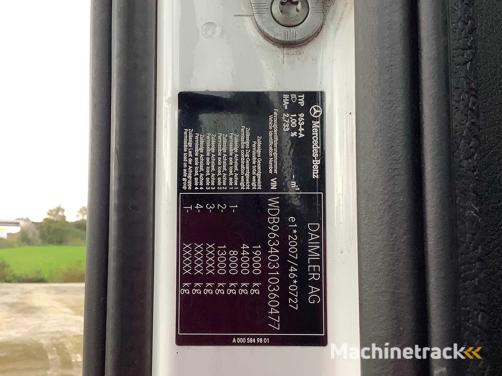 Mercedes-Benz - Actros 963-4-A - Truck - 2019