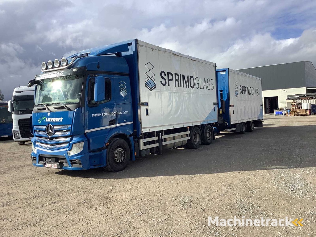 Mercedes + Royen - Actros 963-0-C + Beiwagen - LKW - 2014