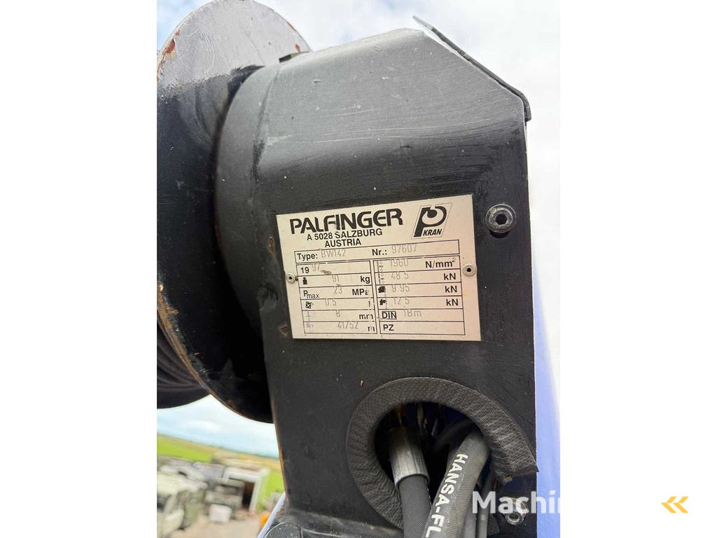 Palfinger - BW142 - Truck crane