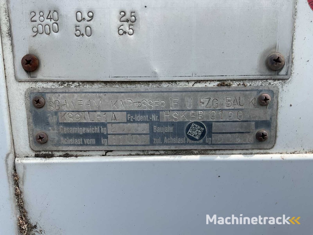 Schwehm KS9TLF1A Oplegger