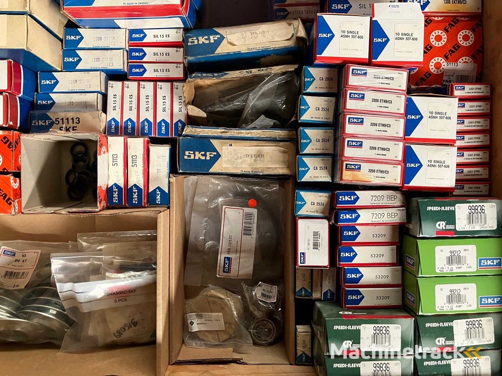 186 kg net bearings from SKF, FAG, INA and others