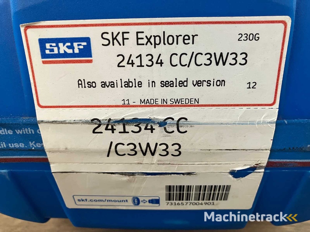 240 kg Netto-Großlager von SKF, FAG, NKE und anderen