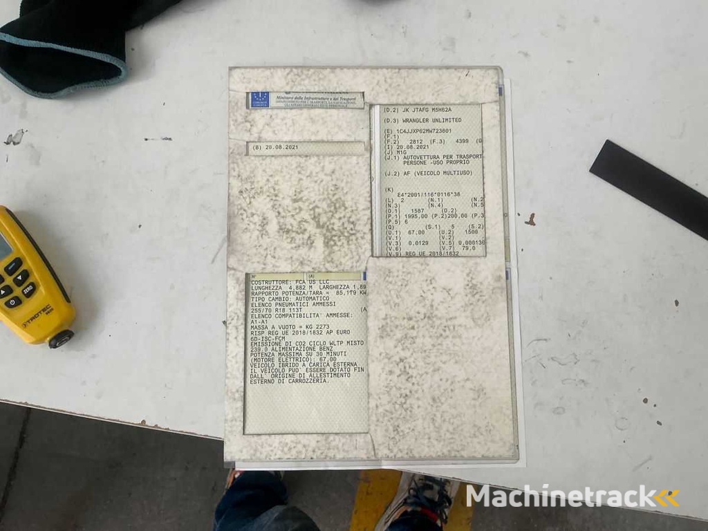 Jeep - Wrangler - Unlimited 2.0 4xe Plug-in Hybrid Sahara - Car - 2021