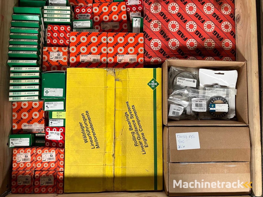 129 kg net bearings from FAG, INA and others