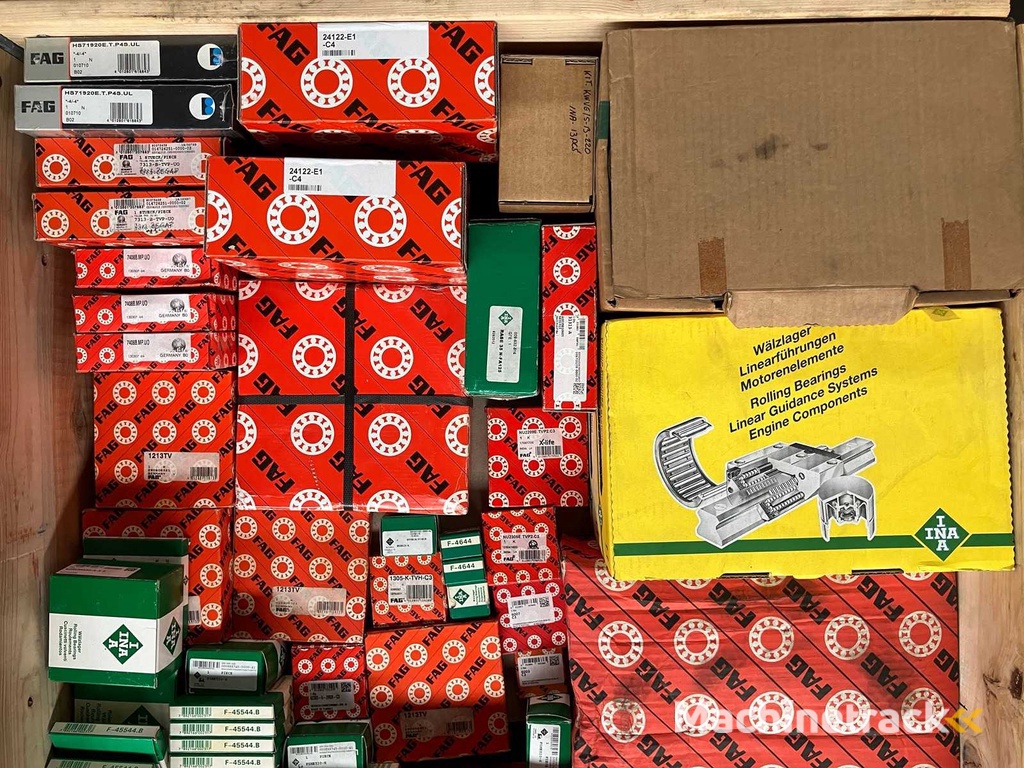 129 kg net bearings from FAG, INA and others