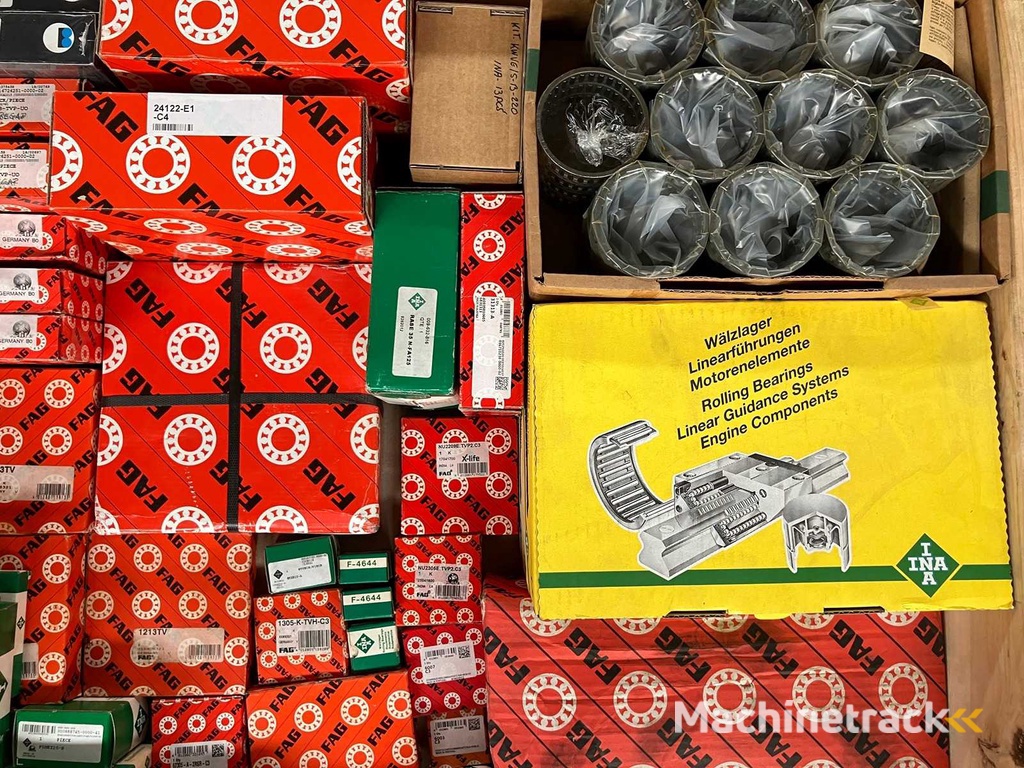 129 kg net bearings from FAG, INA and others