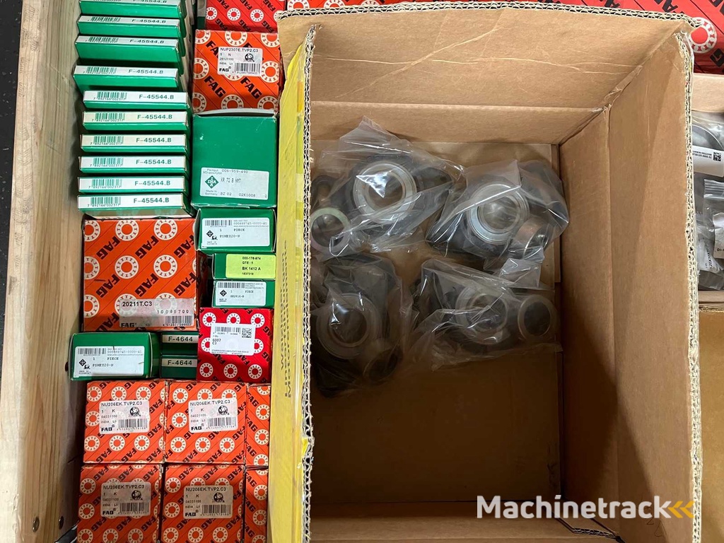 129 kg net bearings from FAG, INA and others