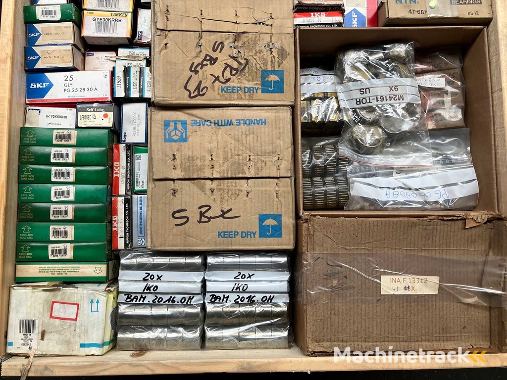 132 kg net bearings from SKF, FAG, INA, NTN, NSK, IKO, RHP, Koyo, Torrington and others