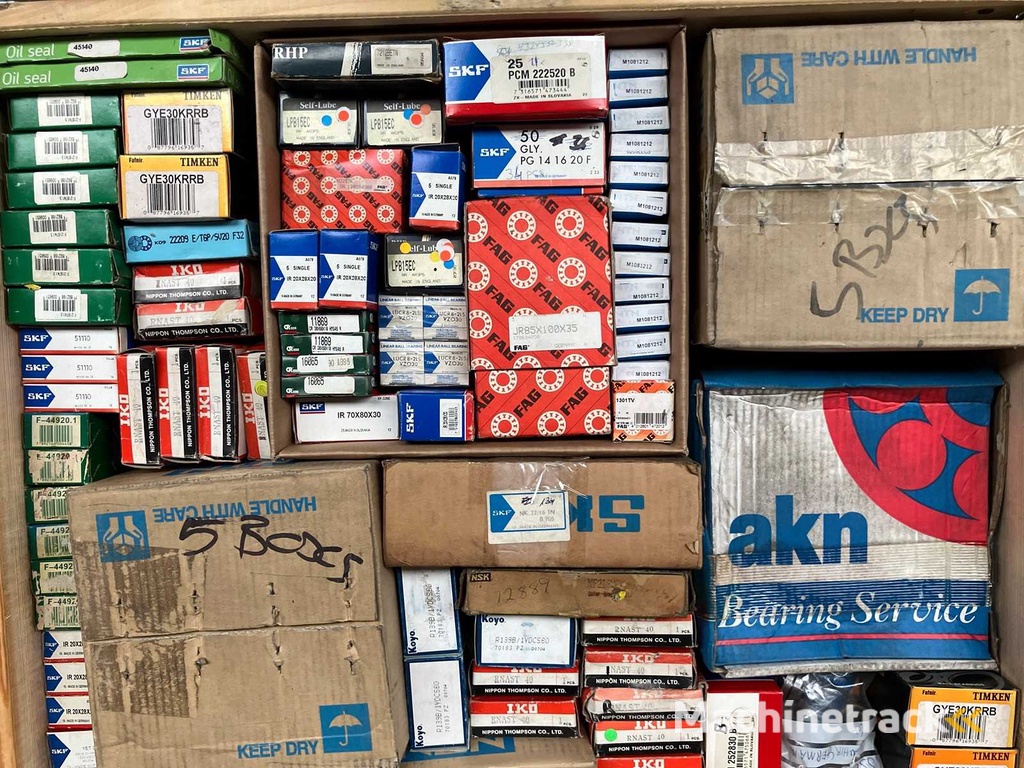 132 kg net bearings from SKF, FAG, INA, NTN, NSK, IKO, RHP, Koyo, Torrington and others