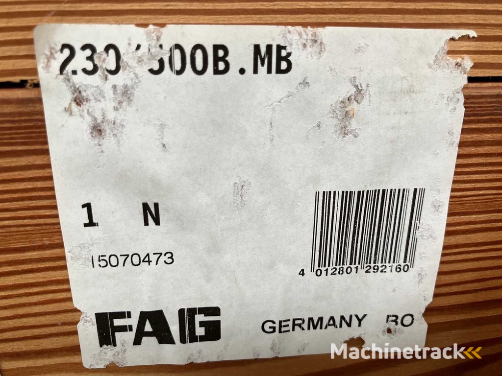 1x 230/500B.MB FAG - 239 kg net