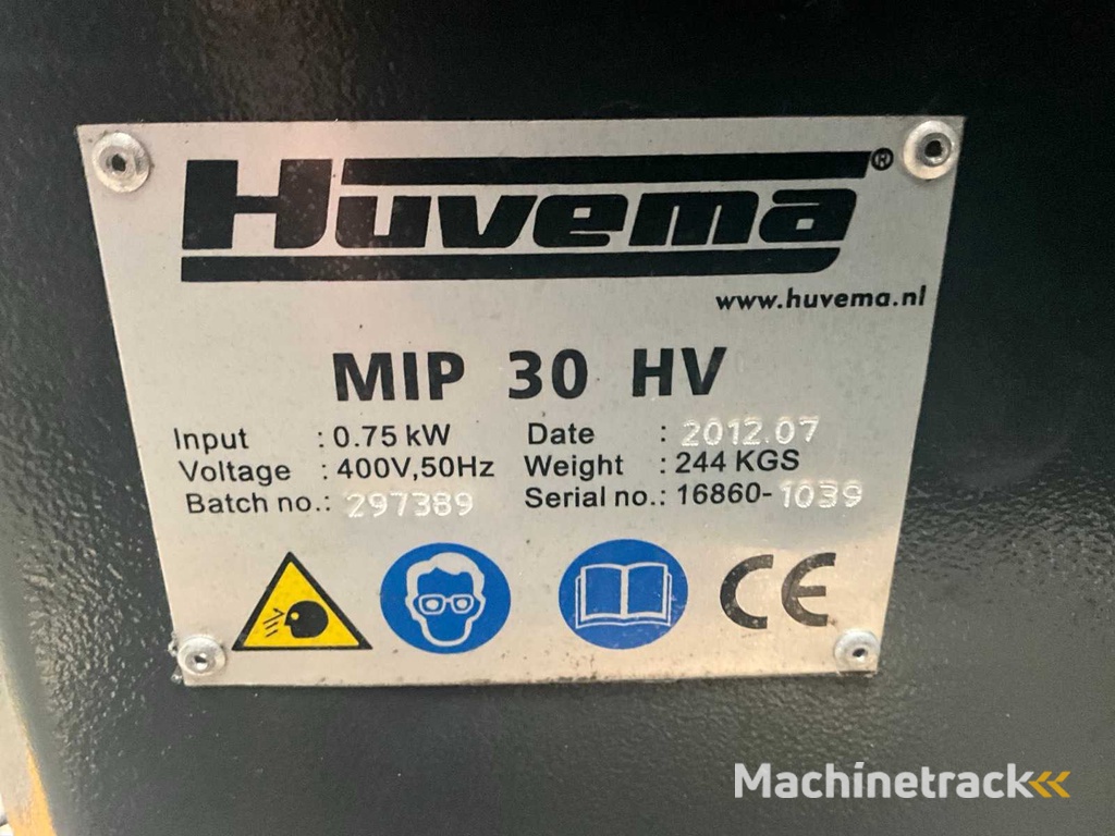 2012 Huvema MIP 30 HV Profilrolle
