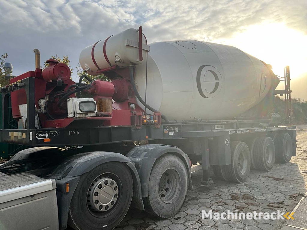 2007 Van hool 3B2021 Betonmixer Oplegger