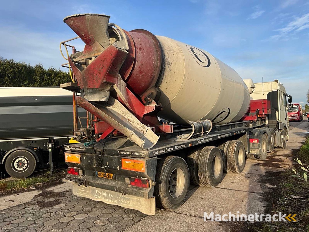2007 Van hool 3B2021 Betonmixer Oplegger