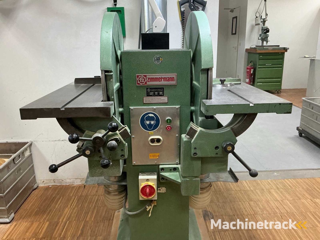 1977 Zimmermann SZ1 double-sided disc grinding machine