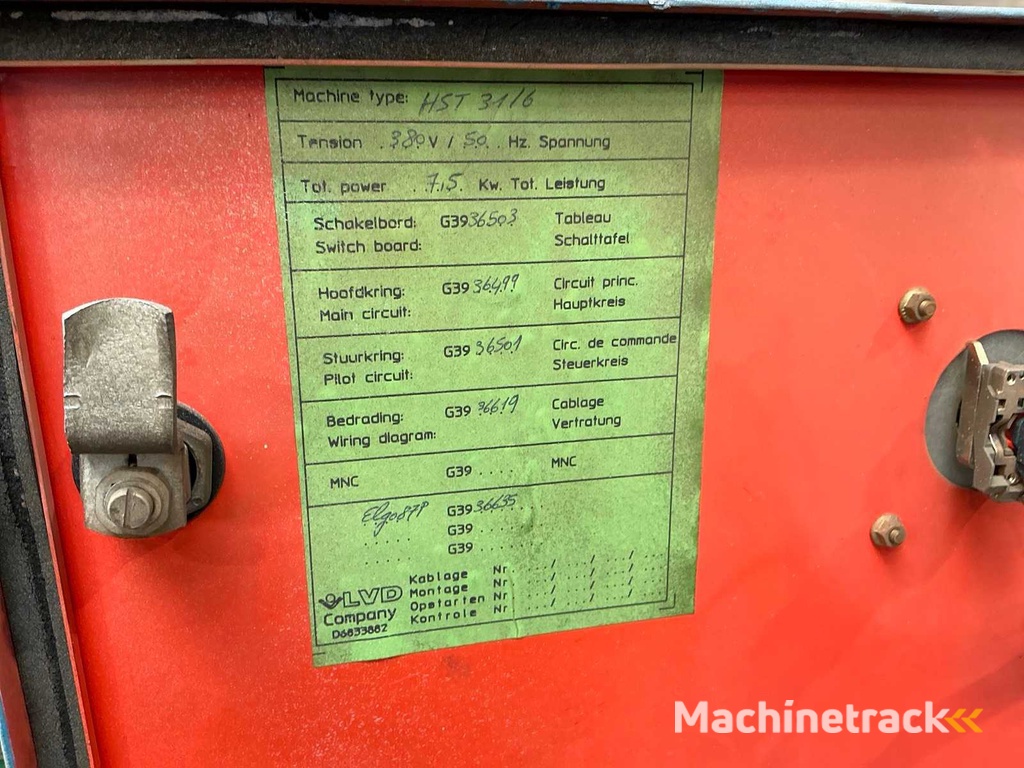 LVD HST 31/6 Guillotine Shear