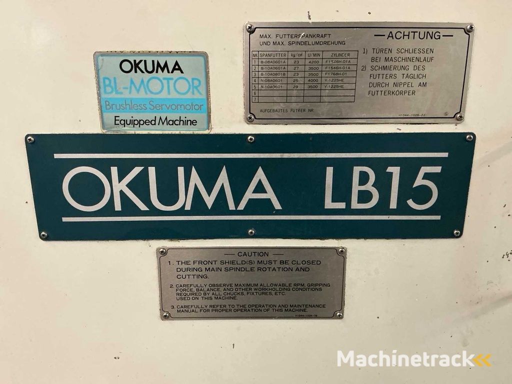 OKUMA - LB 15 - CNC-draaibank
