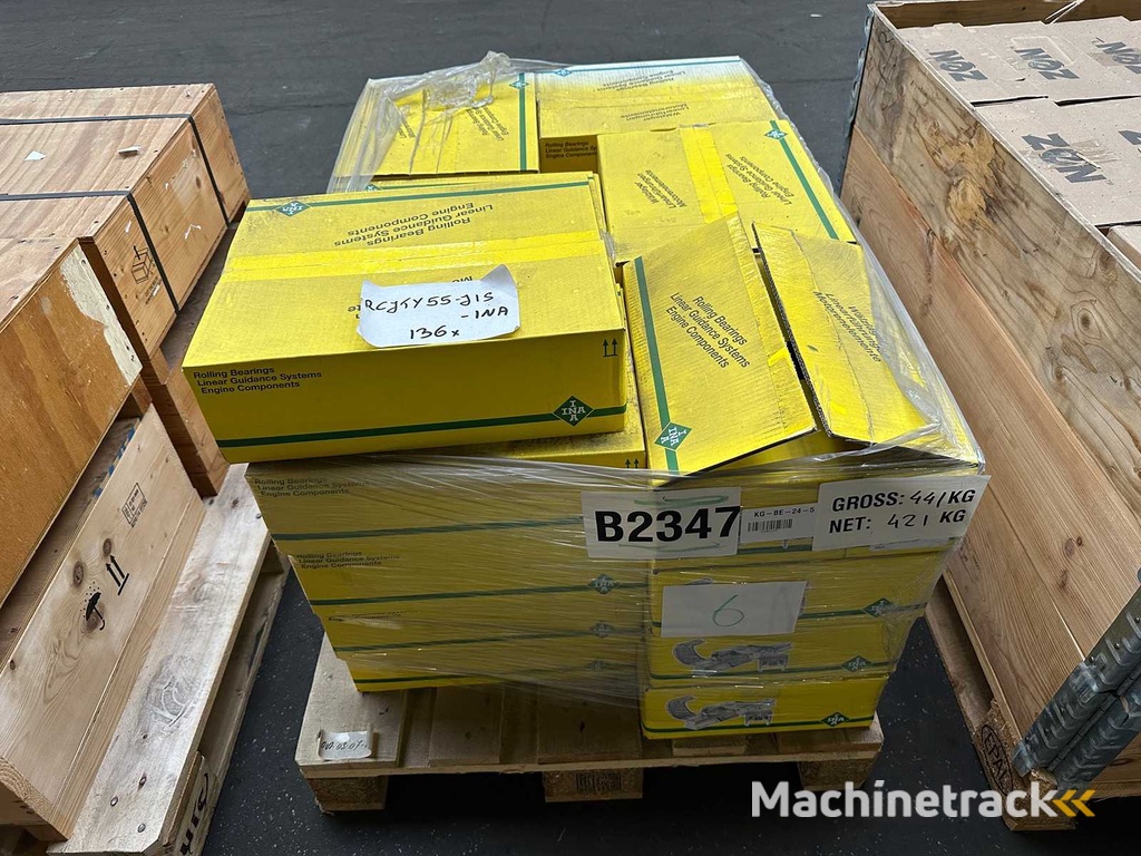 136x RCJTY55-JIS INA Bearings - 421 kg net