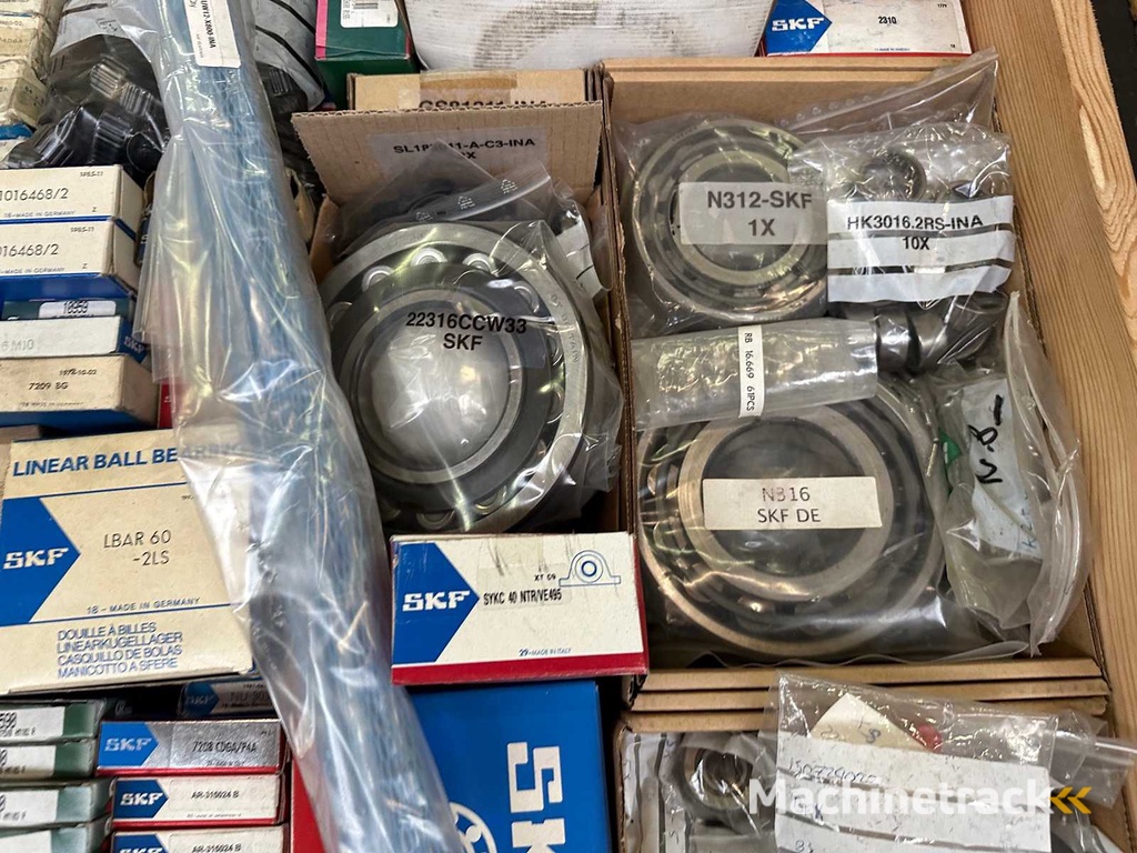 229 kg net bearings from SKF, FAG, INA, NTN, NSK, IKO, RHP, Koyo, Torrington and others