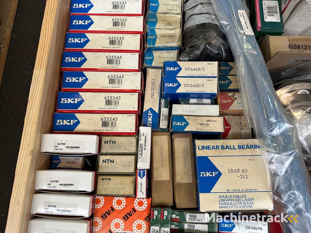 229 kg net bearings from SKF, FAG, INA, NTN, NSK, IKO, RHP, Koyo, Torrington and others