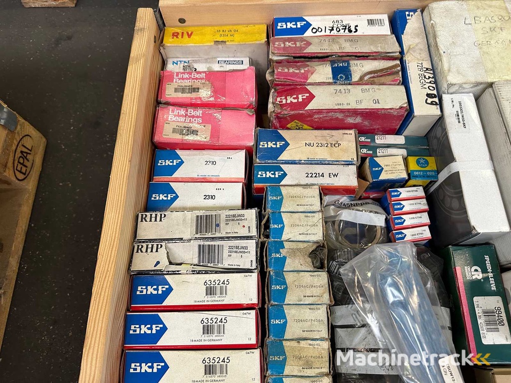 229 kg net bearings from SKF, FAG, INA, NTN, NSK, IKO, RHP, Koyo, Torrington and others