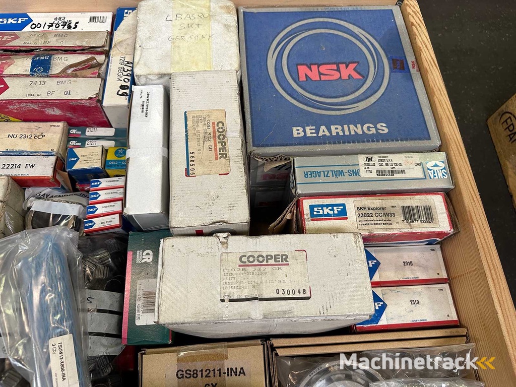 229 kg net bearings from SKF, FAG, INA, NTN, NSK, IKO, RHP, Koyo, Torrington and others