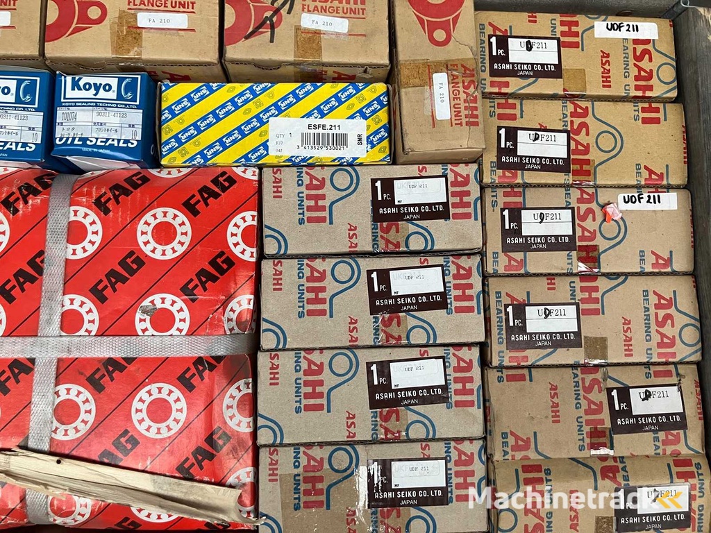 188 kg net bearings from SKF, FAG, INA, NTN, SNR, NSK, Koyo, Torrington and others