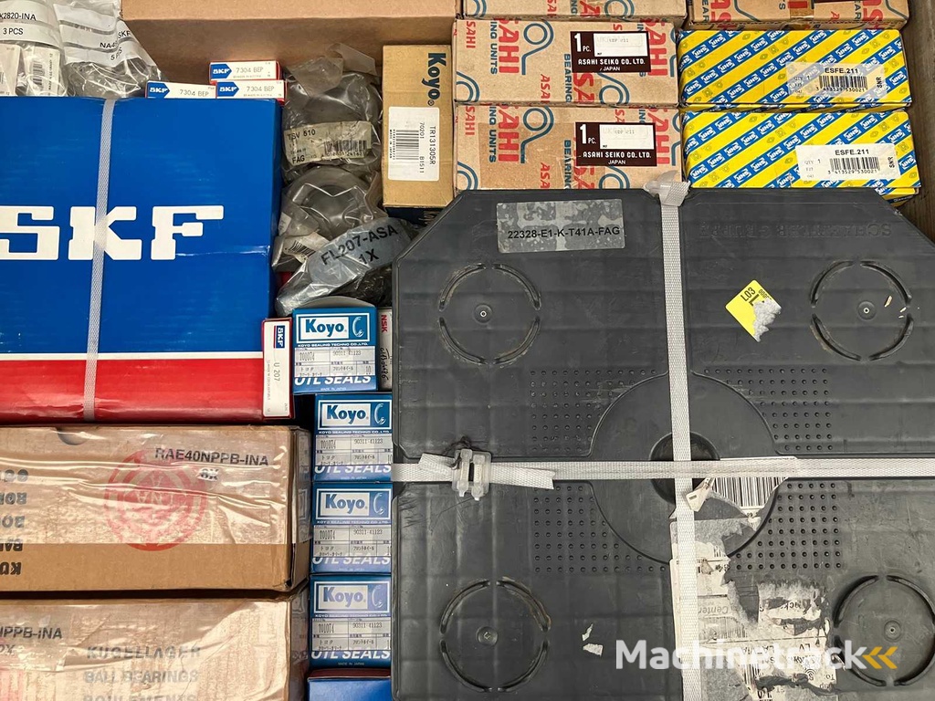 188 kg net bearings from SKF, FAG, INA, NTN, SNR, NSK, Koyo, Torrington and others