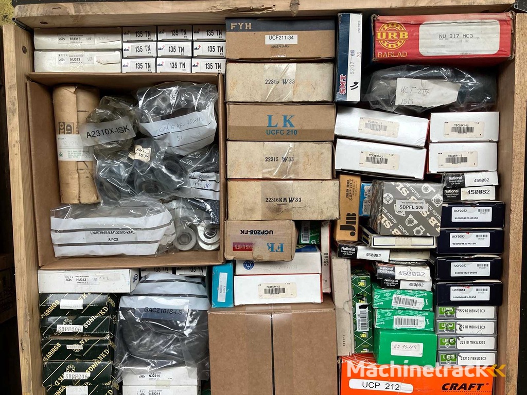 200 kg net bearings from several brands