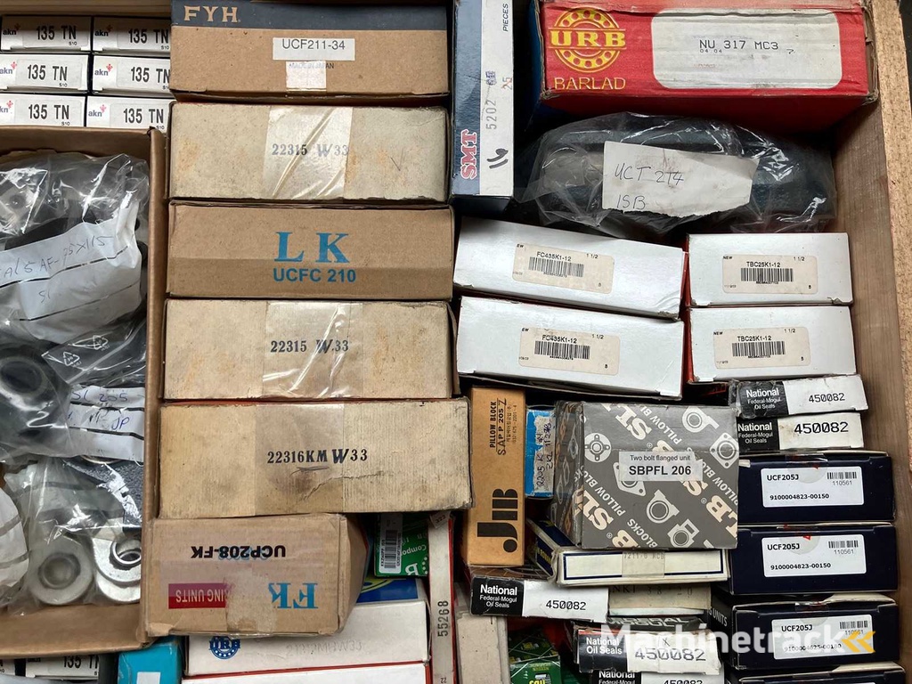 200 kg net bearings from several brands