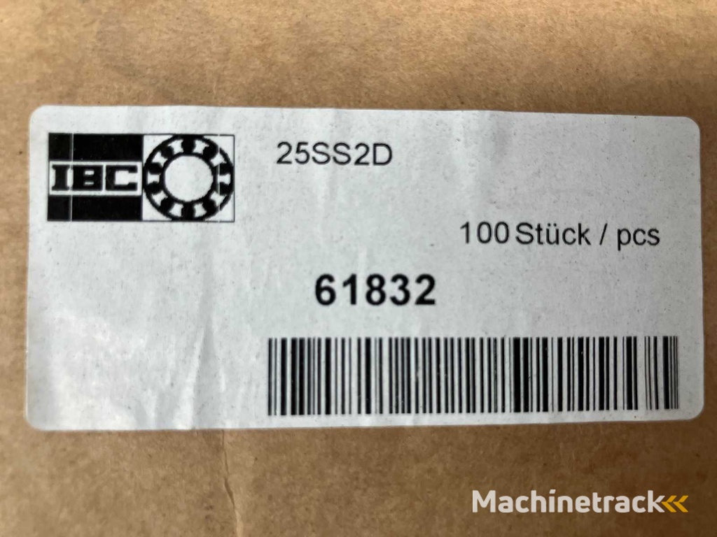 252 kg net bearings from IBC