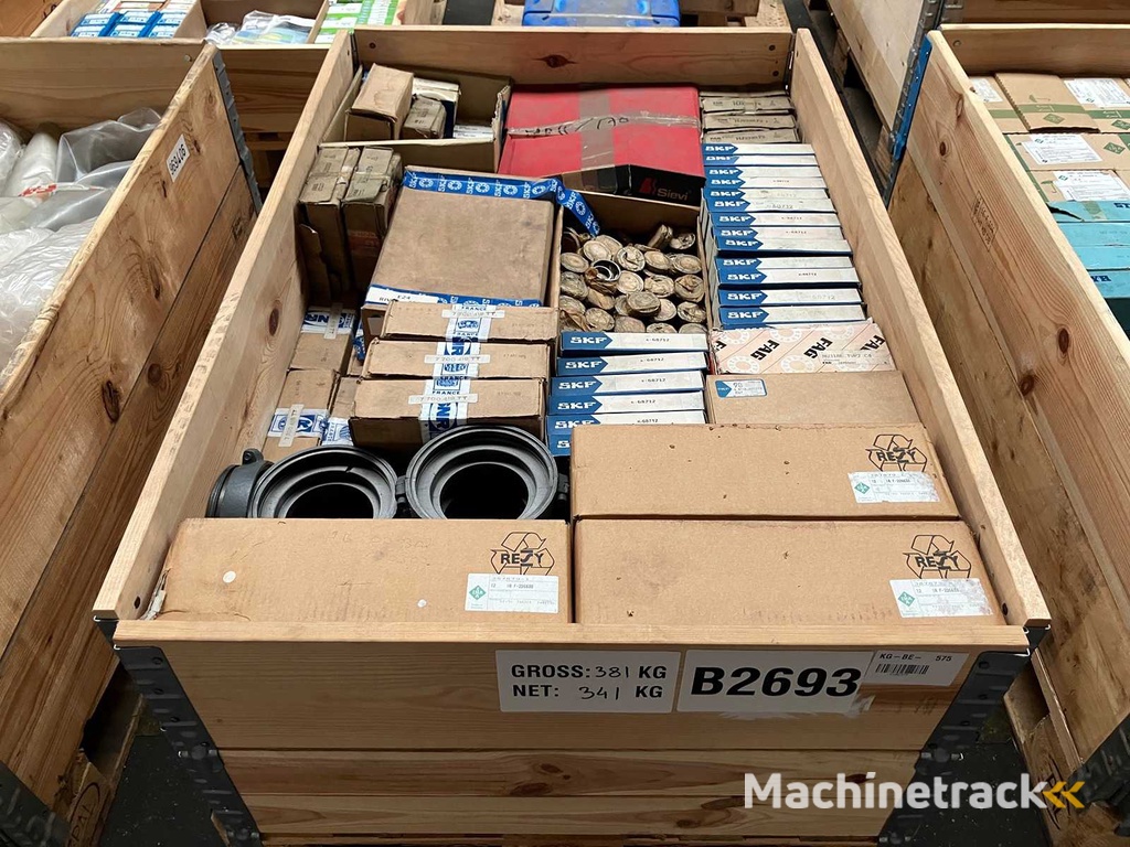 341 kg net bearings from SKF, FAG, INA, NTN, SNR, Torrington and others