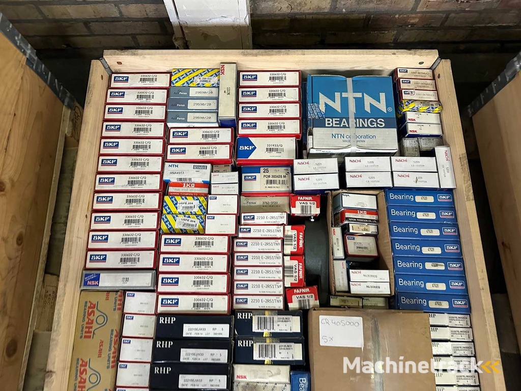 204 kg net bearings from SKF, NTN, SNR, NSK, IKO, RHP, Koyo, Torrington, NKE and others