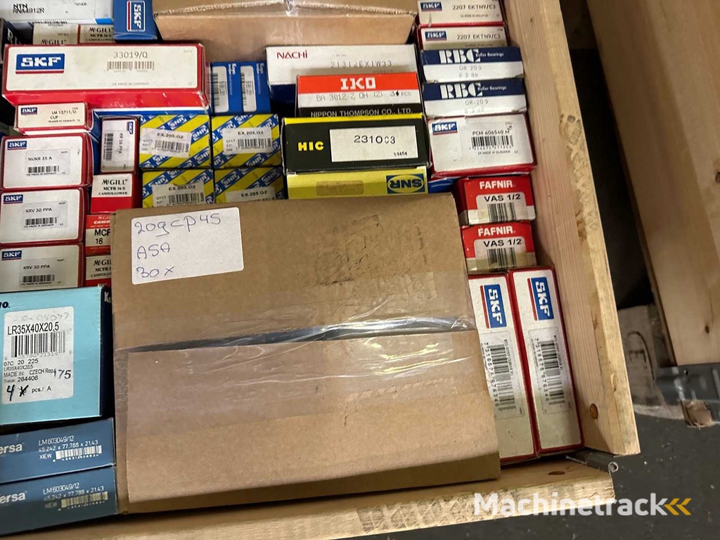 204 kg net bearings from SKF, NTN, SNR, NSK, IKO, RHP, Koyo, Torrington, NKE and others