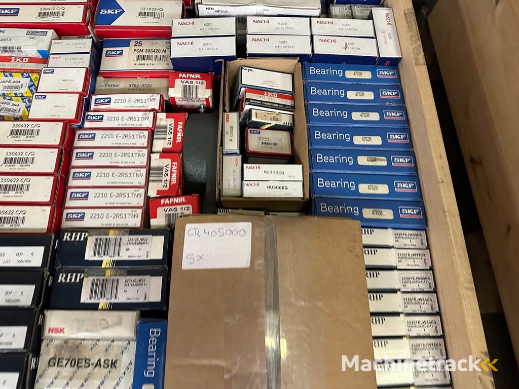 204 kg net bearings from SKF, NTN, SNR, NSK, IKO, RHP, Koyo, Torrington, NKE and others