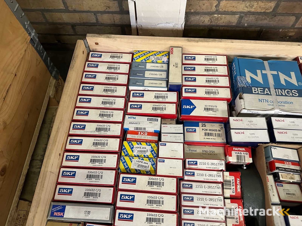 204 kg net bearings from SKF, NTN, SNR, NSK, IKO, RHP, Koyo, Torrington, NKE and others