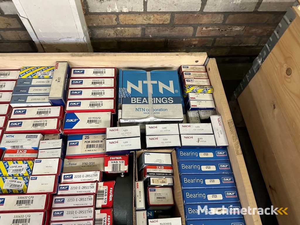 204 kg net bearings from SKF, NTN, SNR, NSK, IKO, RHP, Koyo, Torrington, NKE and others