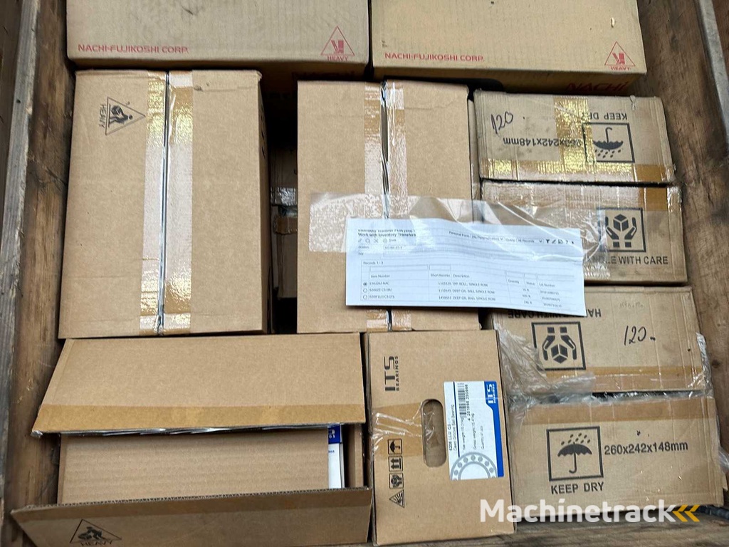 326 kg net bearings from several brands