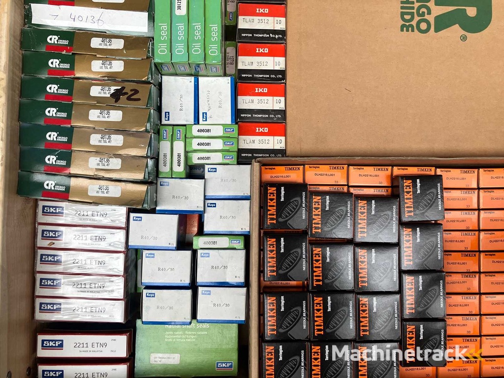 57 kg net bearings from SKF, IKO, Koyo and others