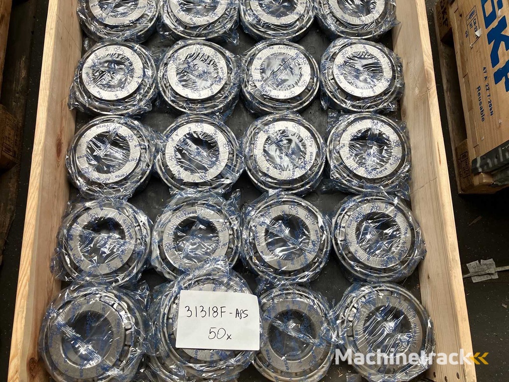 50x 31318F bearings - 275 kg net