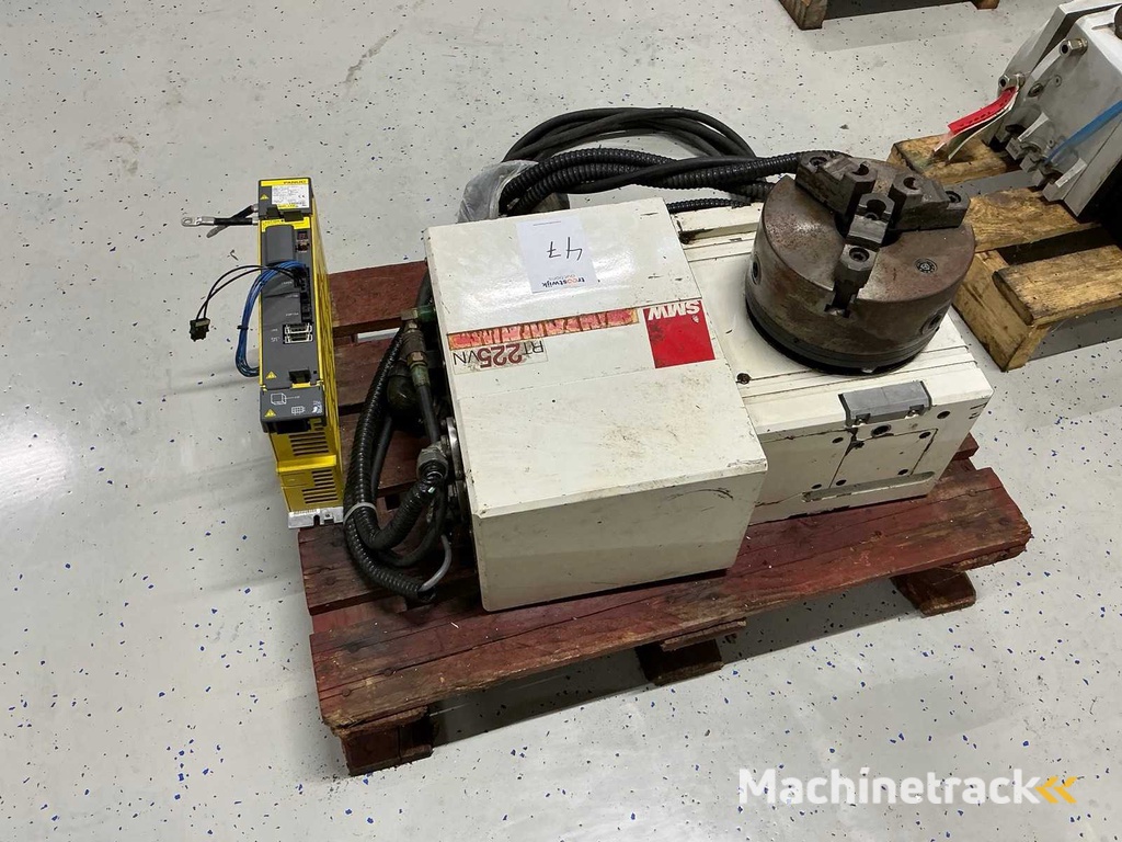 SMW RT225VN 4th axis with drive Fanuc