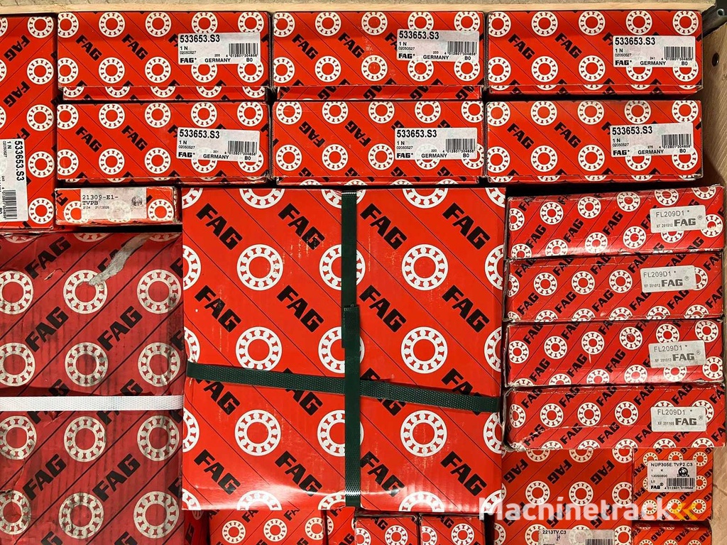 277 kg net bearings from FAG, INA and others