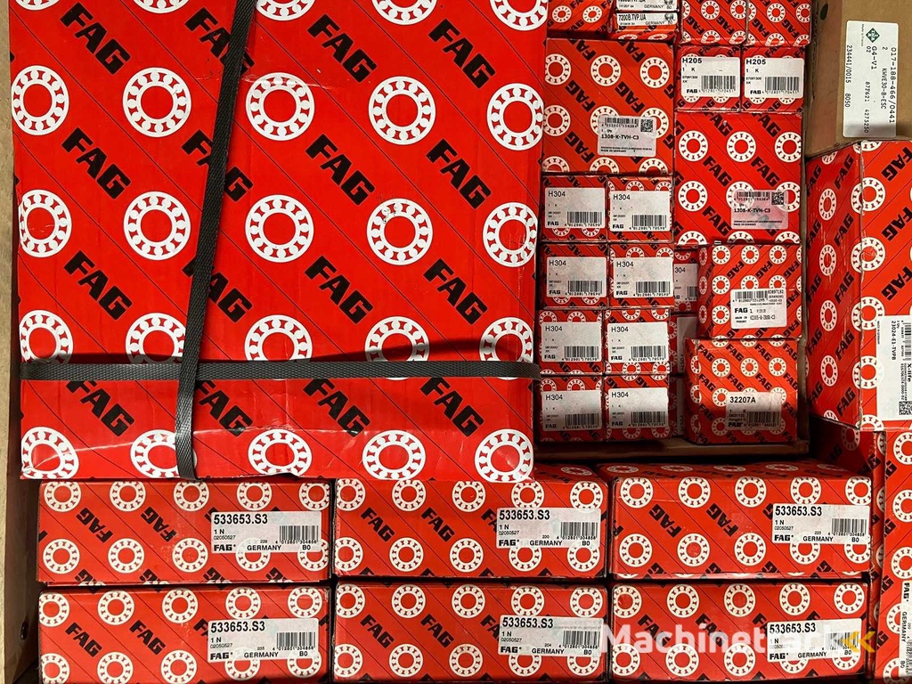 277 kg net bearings from FAG, INA and others