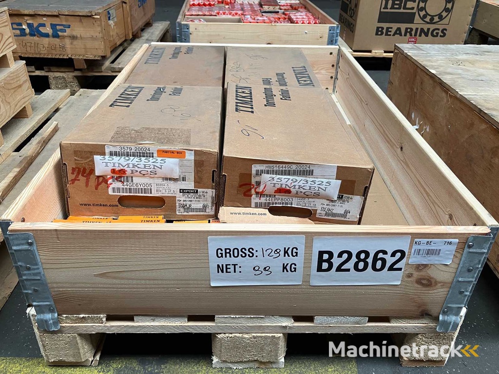 99 kg net bearings from Timken